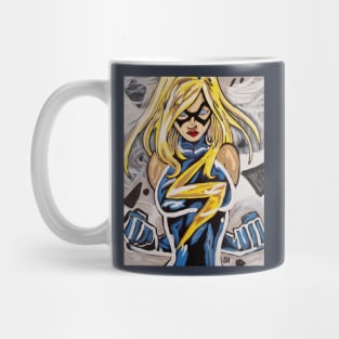 Ms. Marvel by Scott Hulderson Mug